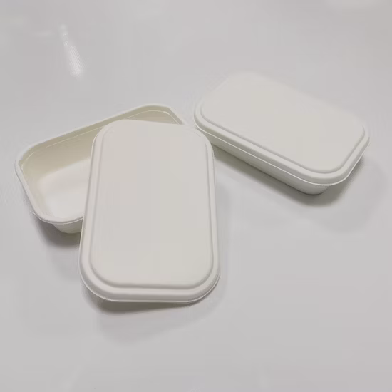 사탕수수 사탕수수 찌꺼기로 만든 재활용 가능한 생분해성 종이 펄프로 만든 일회용 그릇